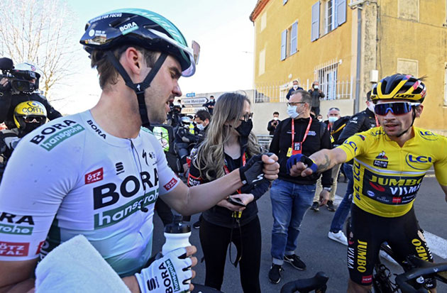 Mac Schachmann and Primoz Roglic